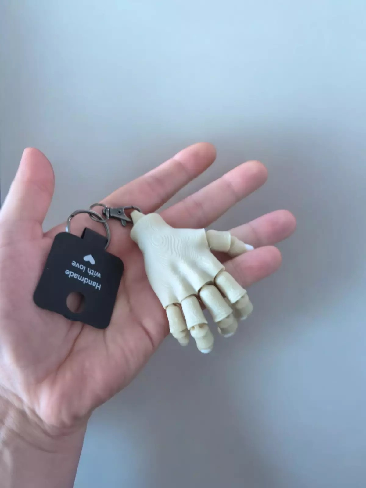 Hand Keyring - Amazing Quality - Dual Colour - Innov8Print3D