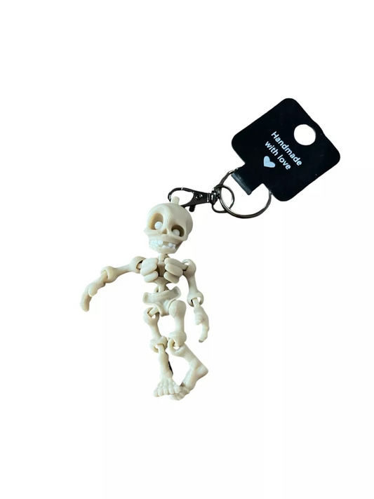 Skeleton Keyring - Dual Colour - 3D - Innov8Print3D