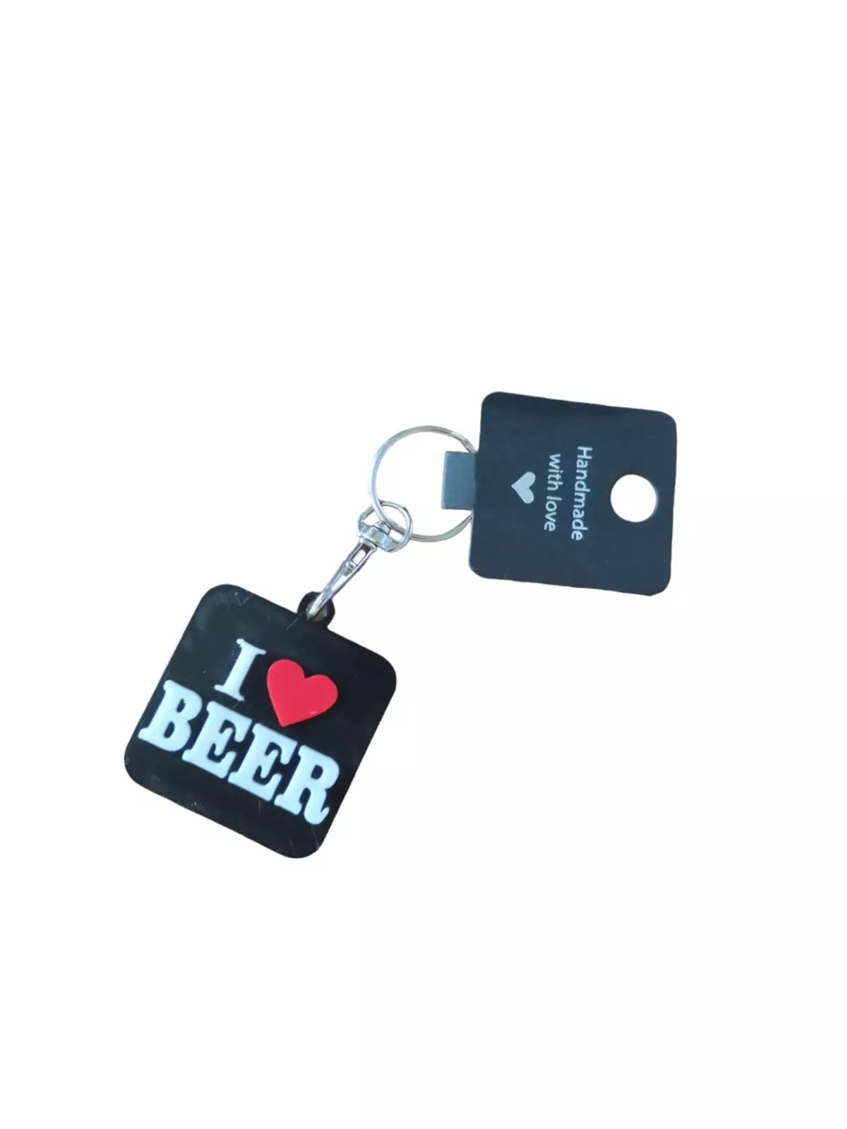 I Love Beer Keychain - Keyring