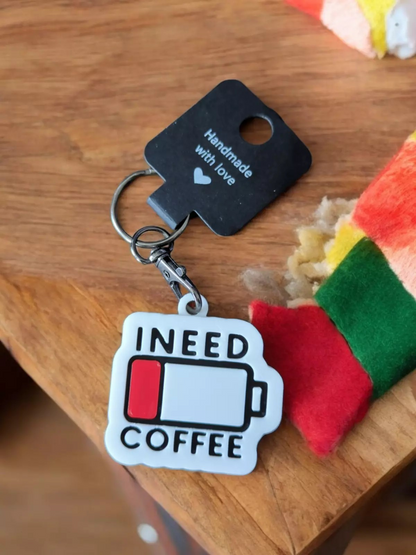 Coffee Keyring - I Need Coffee