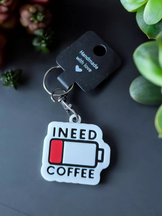 Coffee Keyring - I Need Coffee