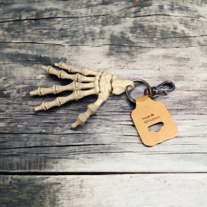 Skeleton Hand Keychain - Articulated - Innov8Print3D